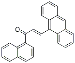 3-(9-ANTHRYL)-1-(1-NAPHTHYL)PROP-2-EN-1-ONE 结构式