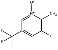 2-AMINO-3-CHLORO-5-(TRIFLUOROMETHYL)-1-PYRIDINIUMOLATE 结构式