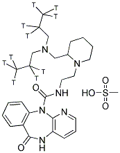 Af-dx 384, [2,3-dipropylamino-3H]- 结构式