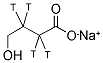 4-HYDROXYBUTYRIC ACID, SODIUM SALT, [2,3-3H] 结构式