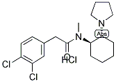 (+)-TRANS-(1R,2R)-U-50488 HYDROCHLORIDE 结构式