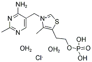 THIAMINE MONOPHOSPHATE CHLORIDE DIHYDRATE 结构式