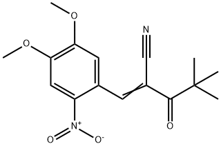 3-(4,5-DIMETHOXY-2-NITROPHENYL)-2-(2,2-DIMETHYLPROPANOYL)PROP-2-ENENITRILE 结构式