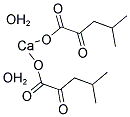 4-甲基-2-氧代戊酸钙 结构式