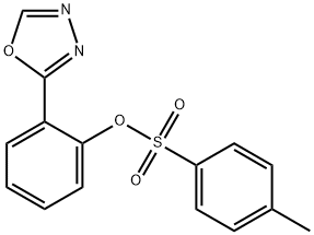 2-(1,3,4-OXADIAZOL-2-YL)PHENYL 4-METHYLBENZENESULFONATE 结构式