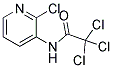 N1-(2-CHLORO-3-PYRIDYL)-2,2,2-TRICHLOROACETAMIDE 结构式