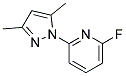 2-(3,5-DIMETHYL-1H-PYRAZOL-1-YL)-6-FLUOROPYRIDINE 结构式