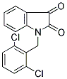 1-(2,6-DICHLOROBENZYL)-1H-INDOLE-2,3-DIONE 结构式