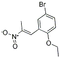 1-(5-Bromo-2-ethoxyphenyl)-2-nitropropene 结构式