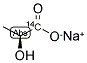 L-LACTIC ACID, [1-14C] SODIUM SALT 结构式