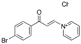 1-(4-BROMOPHENYL)-3-PYRIDINIUM-1-YLPROP-2-EN-1-ONE CHLORIDE 结构式