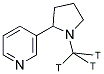 NICOTINE, DL-, [N-METHYL-3H] 结构式