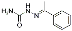 2-[(E)-1-PHENYLETHYLIDENE]-1-HYDRAZINECARBOXAMIDE 结构式