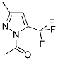 1-ACETYL-5-TRIFLUOROMETHYL-3-METHYLPYRAZOLE 结构式