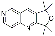 1,1,3,3-TETRAMETHYLFURO[3,4-B][1,6]NAPHTHYRIDINE 结构式