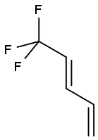 5,5,5-TRIFLUORO-1,3-PENTADIENE (E) 结构式