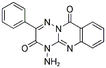 4-AMINO-2-PHENYL-4,10-DIHYDRO-3H-[1,2,4]TRIAZINO[3,2-B]QUINAZOLINE-3,10-DIONE 结构式