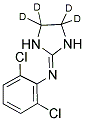 CLONIDINE (4,4,5,5-IMIDAZOLINE-D4) 结构式