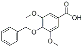 4-(BENZYLOXY)-3,5-DIMETHOXYBENZOIC ACID 结构式