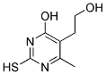 5-(2-HYDROXYETHYL)-2-MERCAPTO-6-METHYLPYRIMIDIN-4-OL 结构式