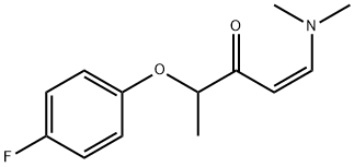 1-(DIMETHYLAMINO)-4-(4-FLUOROPHENOXY)-1-PENTEN-3-ONE 结构式