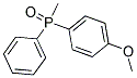 1-METHOXY-4-(METHYL-PHENYL-PHOSPHINOYL)-BENZENE 结构式