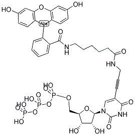 FLUORESCEIN-12-UTP 结构式