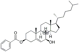 5-CHOLESTEN-3-BETA, 7-BETA-DIOL 3-BENZOATE 结构式