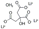 CITRIC ACID, TRILITHIUM SALT HYDRATE 结构式