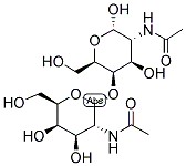 ALPHA-1,4-D-N-ACETYL GALACTOSAMINE DIMER 结构式