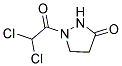 1-(2,2-DICHLOROACETYL)TETRAHYDRO-3H-PYRAZOL-3-ONE 结构式