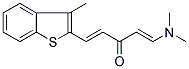 1-(DIMETHYLAMINO)-5-(3-METHYLBENZO[B]THIOPHEN-2-YL)PENTA-1,4-DIEN-3-ONE 结构式