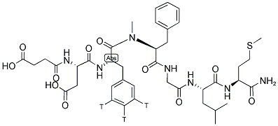 SENKTIDE, [PHE-3,4,5-3H]- 结构式