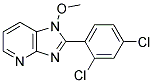 2-(2,4-DICHLOROPHENYL)-1-METHOXY-1H-IMIDAZO[4,5-B]PYRIDINE 结构式