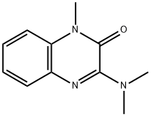 3-(DIMETHYLAMINO)-1-METHYL-2(1H)-QUINOXALINONE 结构式