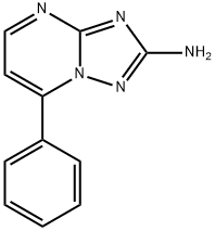 7-苯基[1,2,4]三唑并[1,5-A]嘧啶-2-胺 结构式