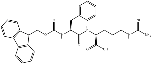 FMOC-PHE-ARG-OH 结构式