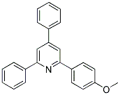 2-(4-METHOXYPHENYL)-4,6-DIPHENYLPYRIDINE 结构式