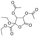3,4-DIACETOXY-2-ETHOXY-5-OXO-2-TETRAHYDROFUROIC ACID ETHYL ETHER 结构式