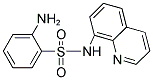 2-AMINO-N-QUINOLIN-8-YL-BENZENESULFONAMIDE 结构式