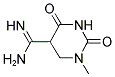 1-METHYL-2,4-DIOXOHEXAHYDRO-5-PYRIMIDINECARBOXIMIDAMIDE 结构式