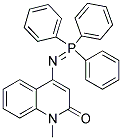 1-METHYL-4-[(1,1,1-TRIPHENYL-LAMBDA5-PHOSPHANYLIDENE)AMINO]-1,2-DIHYDROQUINOLIN-2-ONE 结构式