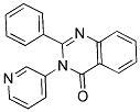 2-PHENYL-3-PYRIDIN-3-YLQUINAZOLIN-4(3H)-ONE 结构式