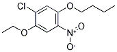 1-BUTOXY-5-CHLORO-4-ETHOXY-2-NITROBENZENE 结构式