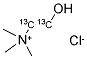 CHOLINE CHLORIDE (1,2-13C2) 结构式