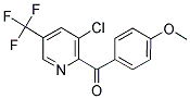 [3-CHLORO-5-(TRIFLUOROMETHYL)-2-PYRIDINYL](4-METHOXYPHENYL)METHANONE 结构式