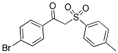 1-(4-BROMOPHENYL)-2-((4-METHYLPHENYL)SULFONYL)ETHAN-1-ONE 结构式