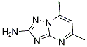 5,7-DIMETHYL-[1,2,4]TRIAZOLO[1,5-A]PYRIMIDIN-2-YLAMINE 结构式