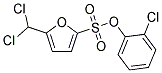 2-CHLOROPHENYL 5-(DICHLOROMETHYL)FURAN-2-SULFONATE 结构式