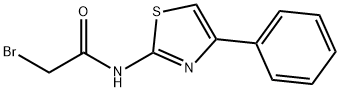 2-BROMO-N-(4-PHENYL-1,3-THIAZOL-2-YL)ACETAMIDE 结构式